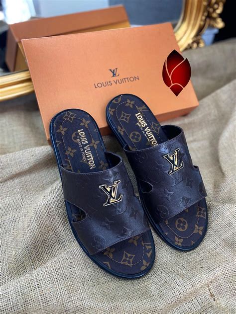 lv slippers price|lv slippers men.